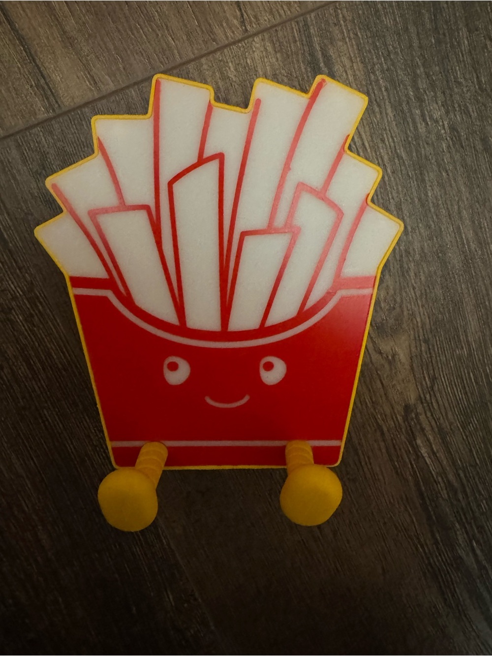 Cute Red Fries phone stand  - Home Party Supplies